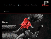 Tablet Screenshot of performersinsurance.com